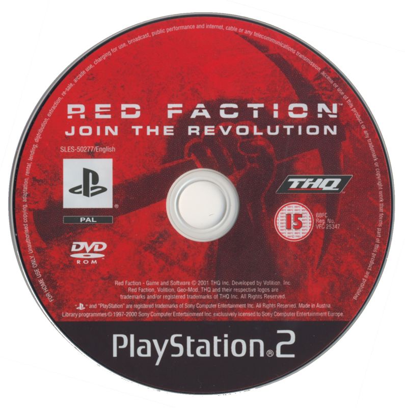 Media for Red Faction (PlayStation 2)