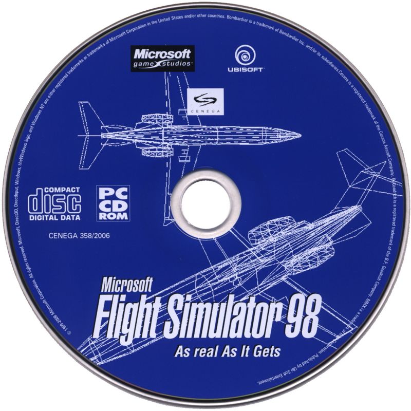 Media for Microsoft Flight Simulator 98 (Windows) (2006 release)