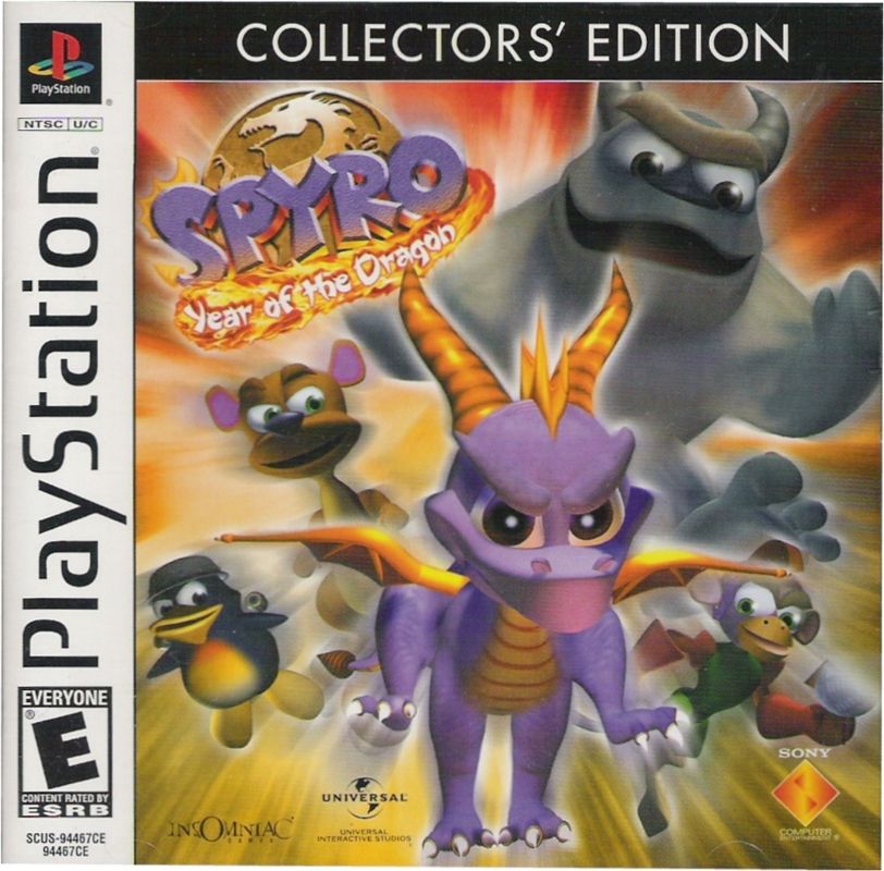 Other for Spyro: Collector's Edition (PlayStation): Spyro: Year of the Dragon - Front