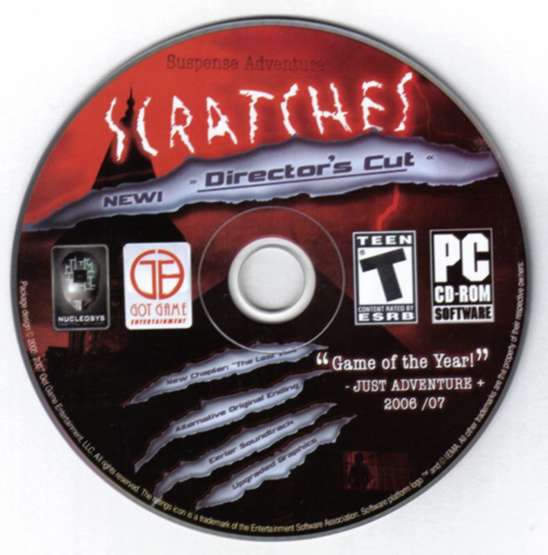 Media for Scratches (Director's Cut) (Windows)