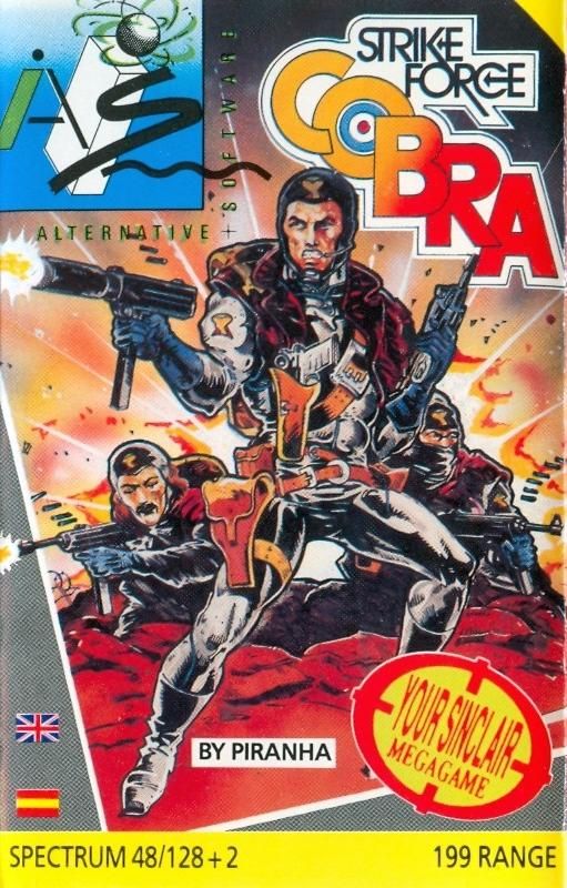 Front Cover for Strike Force: Cobra (ZX Spectrum)