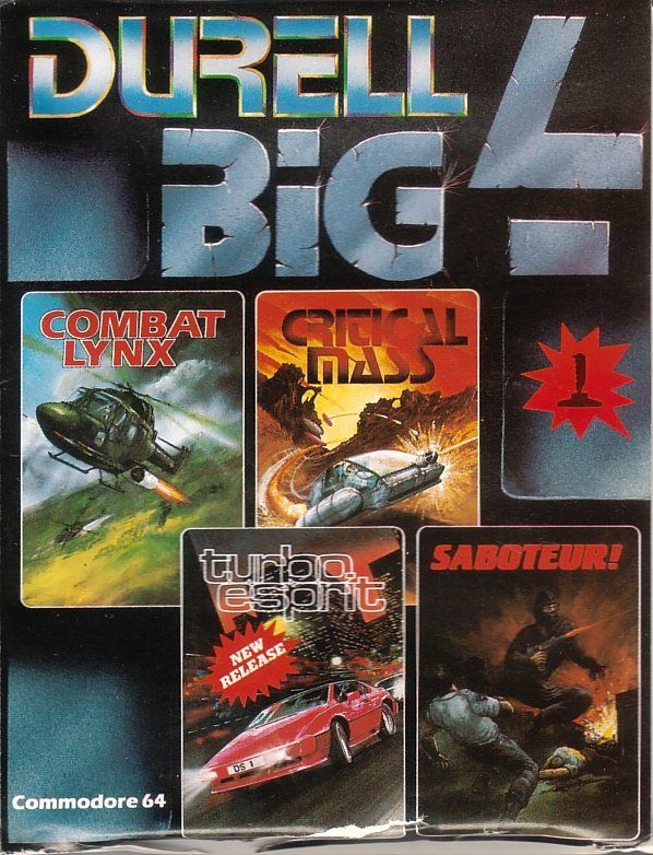 Front Cover for Durell Big 4 (Commodore 64)