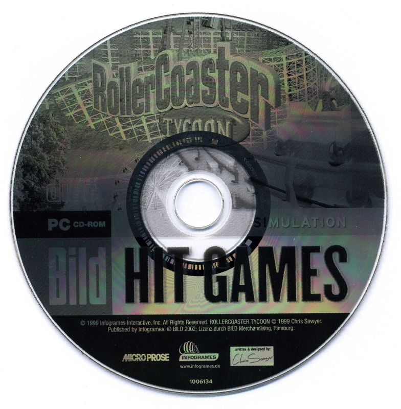 Media for RollerCoaster Tycoon (Windows) (Bild Hit Games release)