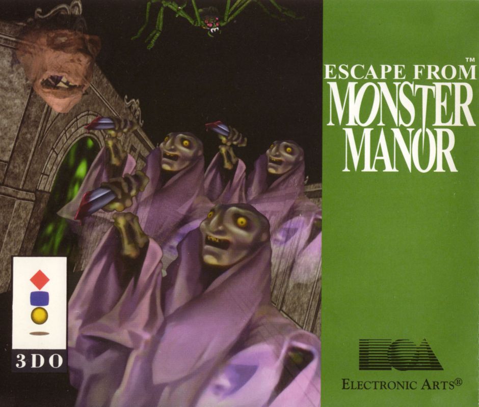 Escape from Monster Manor cover or packaging material - MobyGames