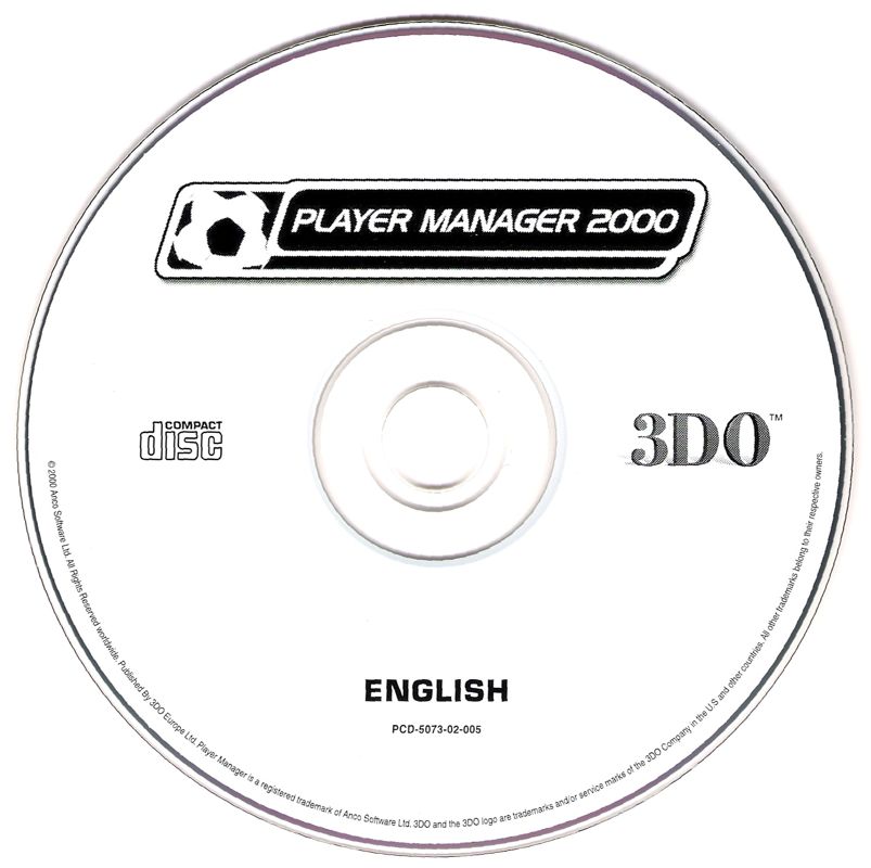Media for Player Manager 2000 (Windows)