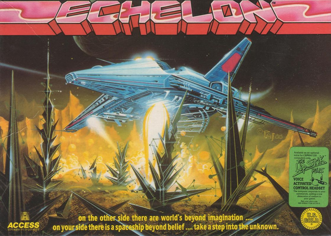 Front Cover for Echelon (Commodore 64)