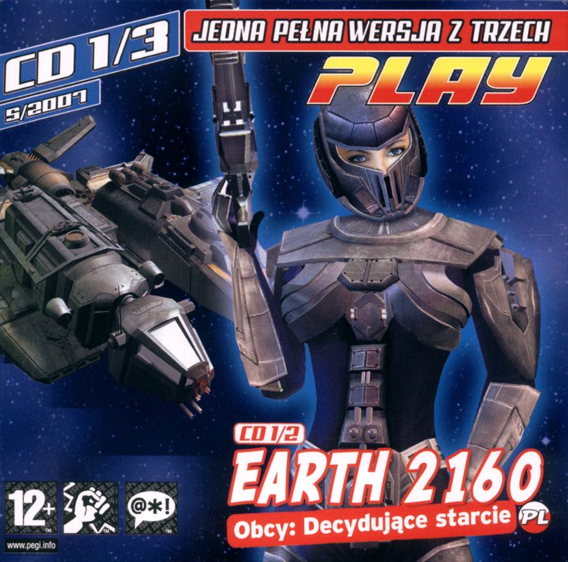 Front Cover for Earth 2160 (Windows) (Play #5/2007 covermount): Disc 1