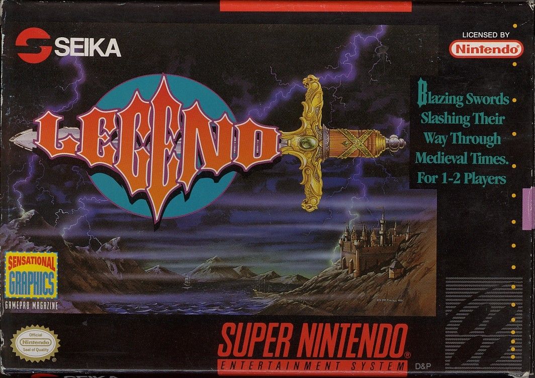 Front Cover for Legend (SNES)