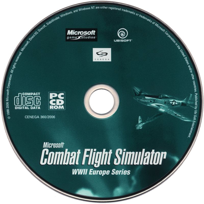 Media for Microsoft Combat Flight Simulator: WWII Europe Series (Windows) (Ubisoft re-release)