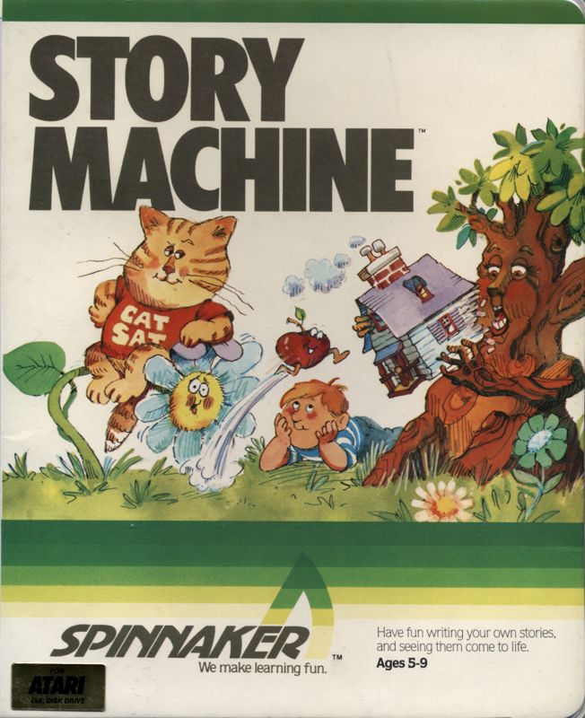 Front Cover for Story Machine (Atari 8-bit)