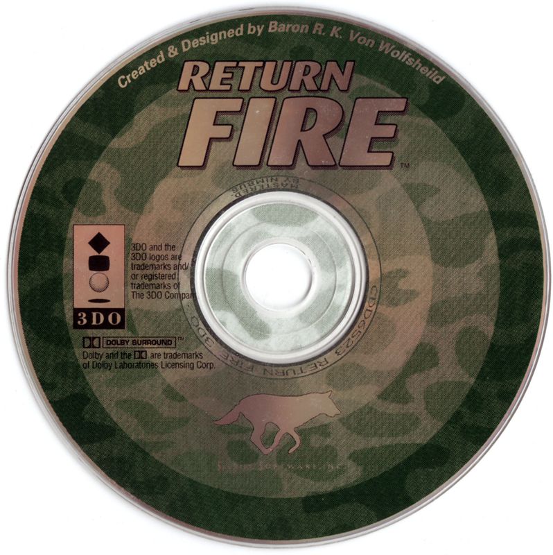 Media for Return Fire (3DO)