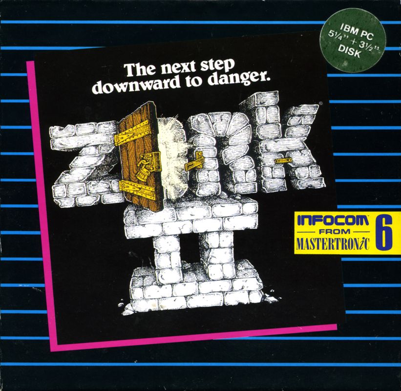 Front Cover for Zork II: The Wizard of Frobozz (DOS) (1991 Mastertronic Release)