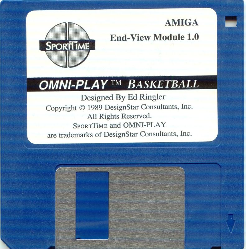 Media for Omni-Play Basketball (Amiga)