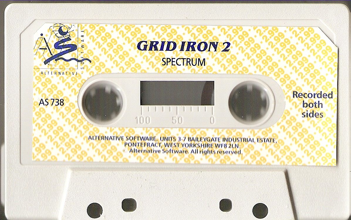 Media for Grid Iron 2 (ZX Spectrum)