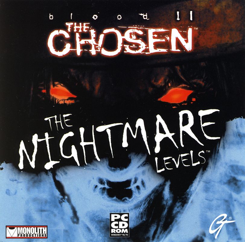 Other for Blood II: The Chosen - The Nightmare Levels (Windows): Jewel Case - Front