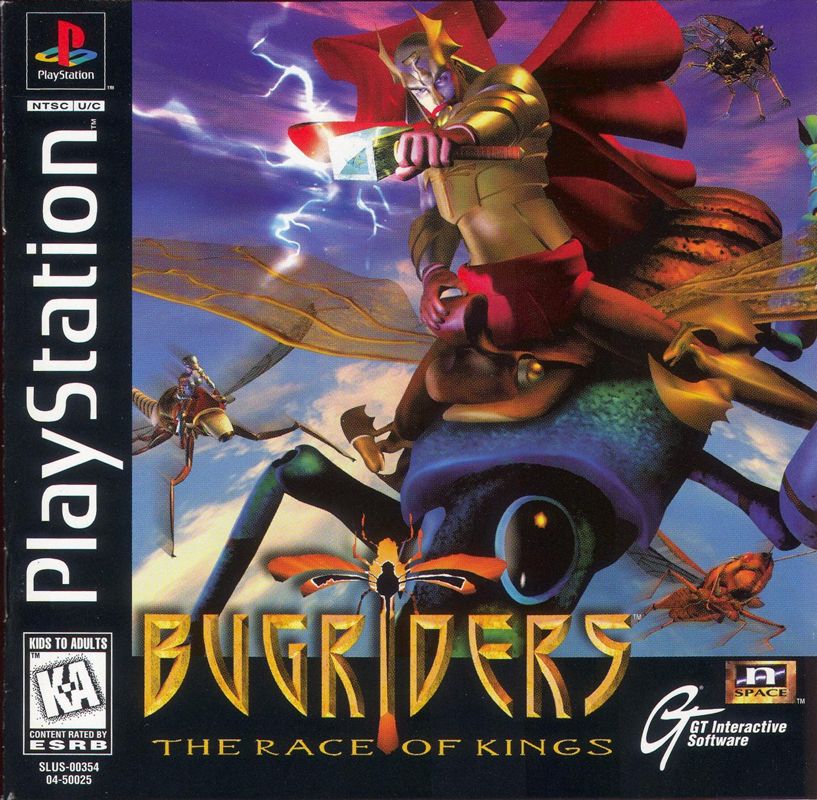 Front Cover for BugRiders: The Race of Kings (PlayStation)