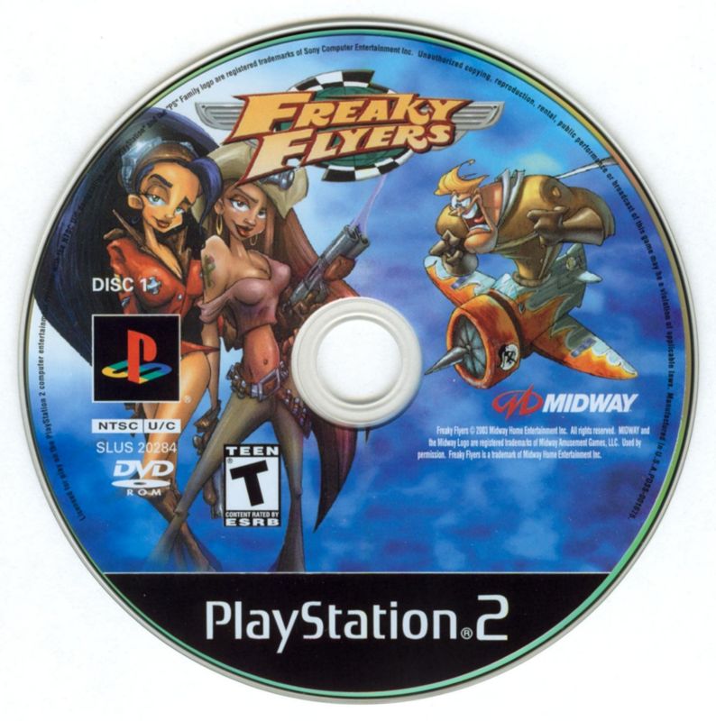 Media for Freaky Flyers (PlayStation 2)
