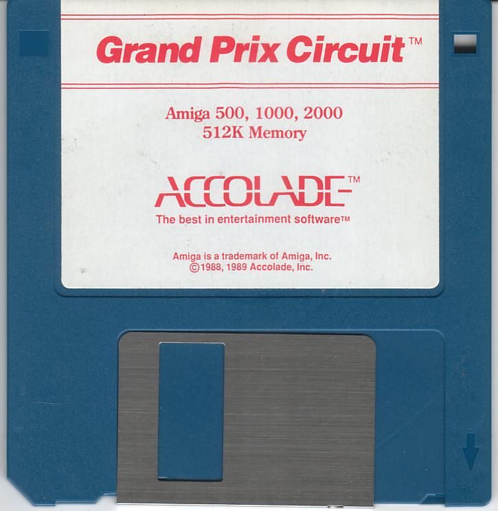 Media for Grand Prix Circuit (Amiga)
