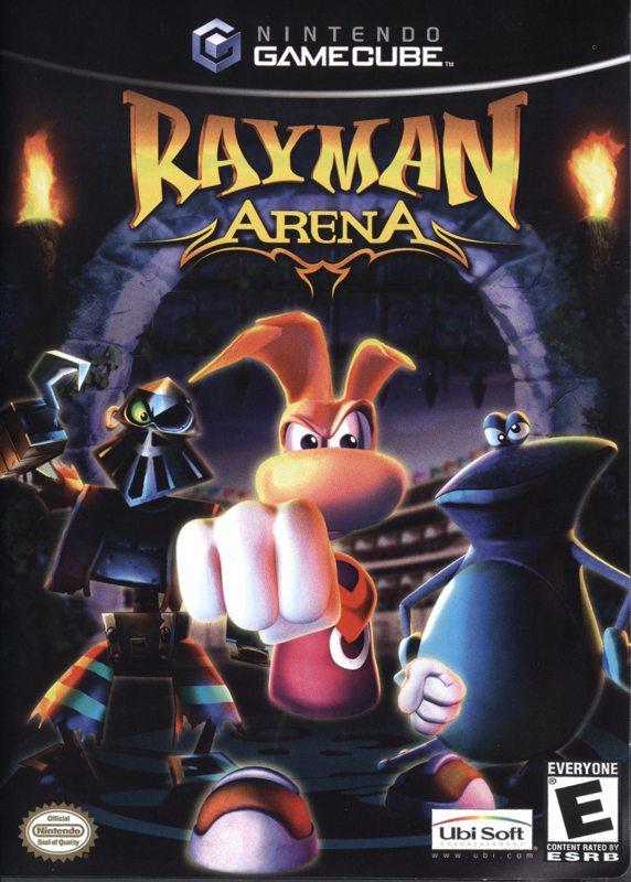 Front Cover for Rayman Arena (GameCube)