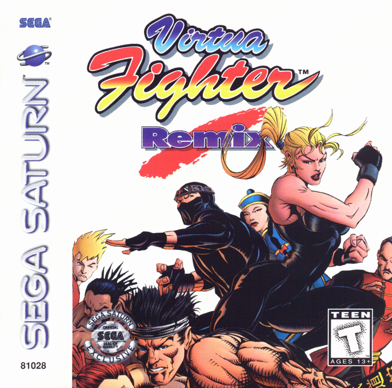 Front Cover for Virtua Fighter Remix (SEGA Saturn) (Promotional release)