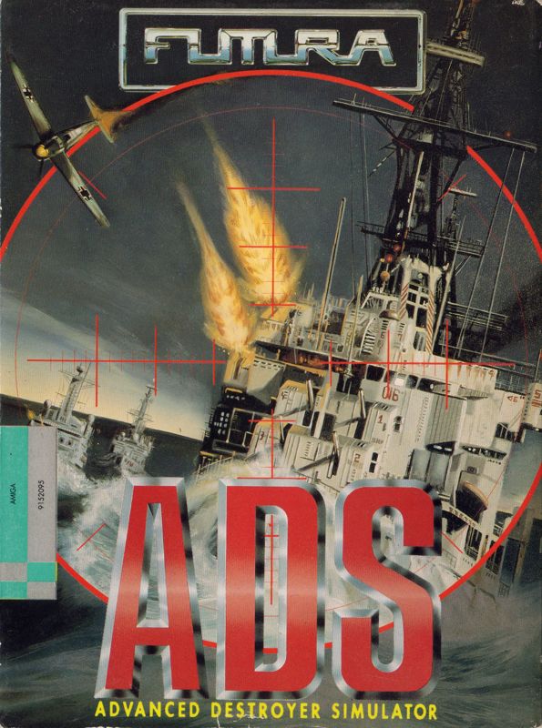 Front Cover for Advanced Destroyer Simulator (Amiga)