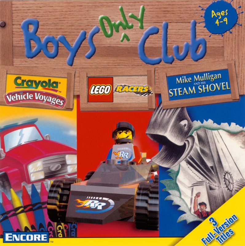 Front Cover for Boys Only Club (Windows)