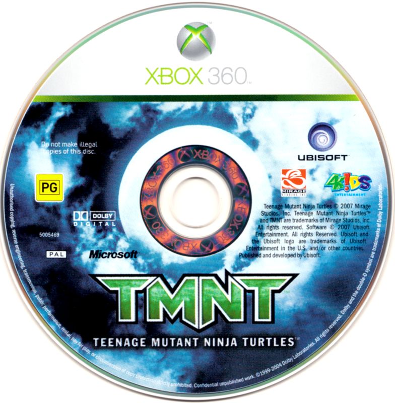 Media for TMNT (Xbox 360)