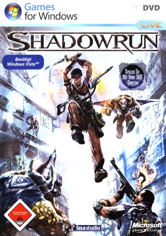 Front Cover for Shadowrun (Windows)