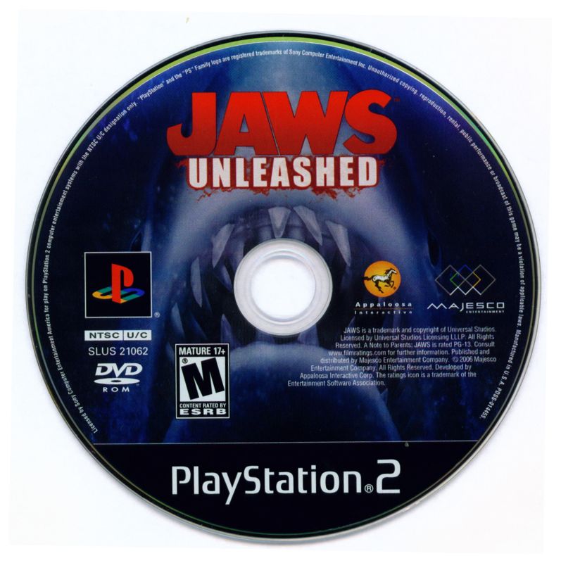 Jaws: Unleashed cover or packaging material - MobyGames