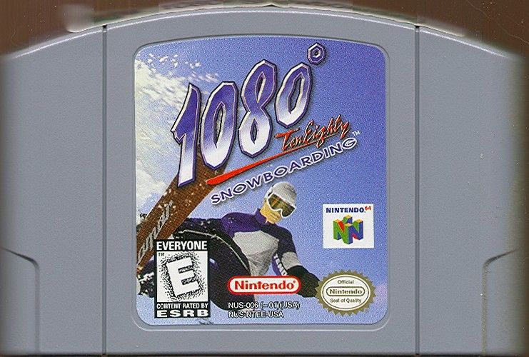 Media for 1080° Snowboarding (Nintendo 64)