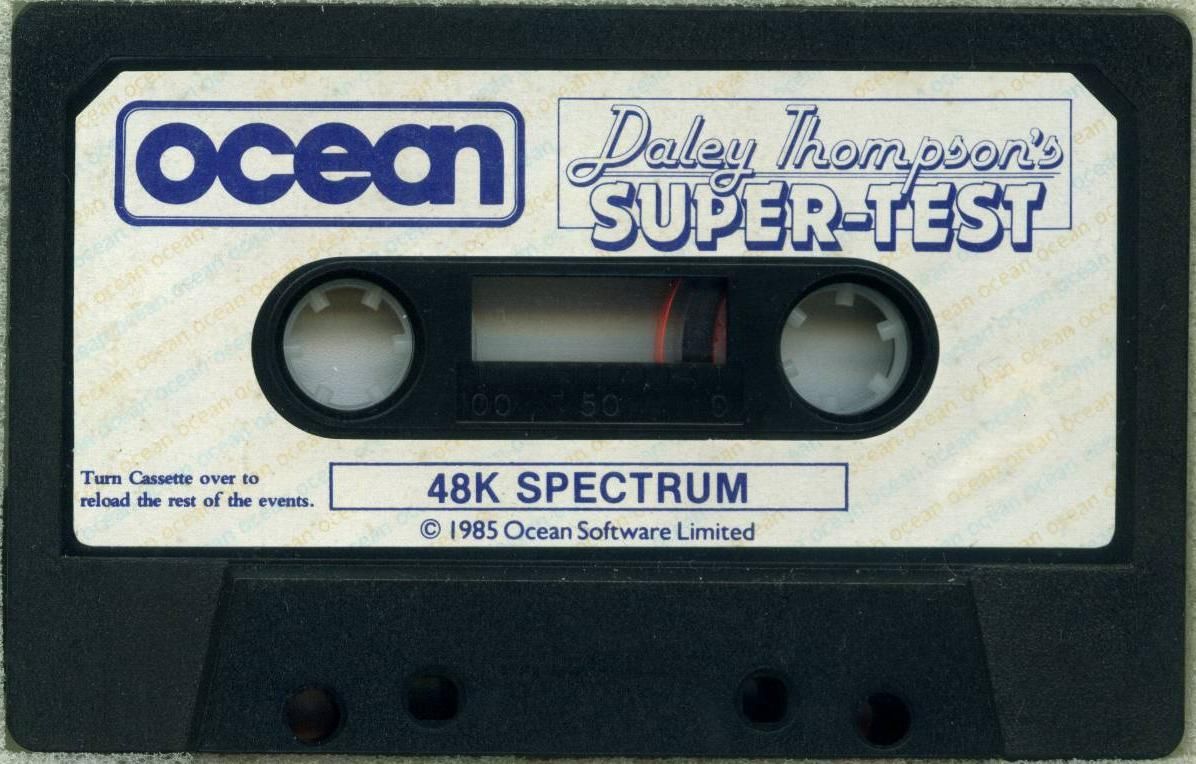 Media for Daley Thompson's Super-Test (ZX Spectrum)