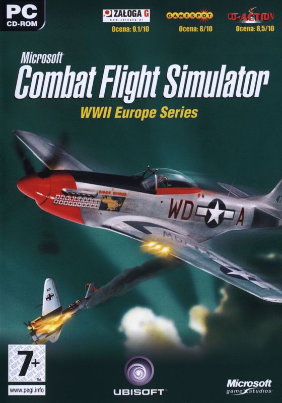 Front Cover for Microsoft Combat Flight Simulator: WWII Europe Series (Windows) (Ubisoft re-release)