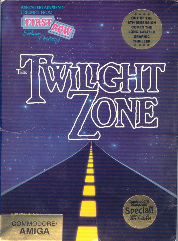 Front Cover for The Twilight Zone (Amiga)