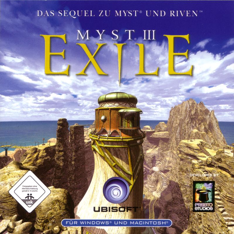 Front Cover for Myst III: Exile (Macintosh and Windows)