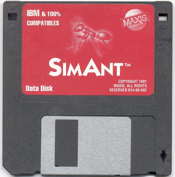 Media for SimAnt (DOS) (Award-Winning release): Alternate Data Disk