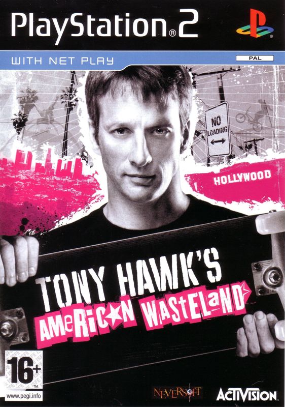 Front Cover for Tony Hawk's American Wasteland (PlayStation 2)