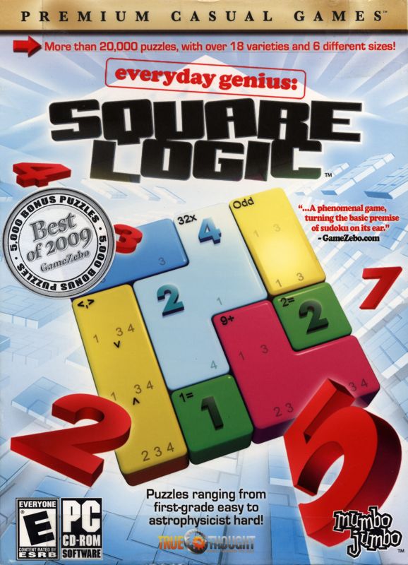 Front Cover for Everyday Genius: SquareLogic (Windows)