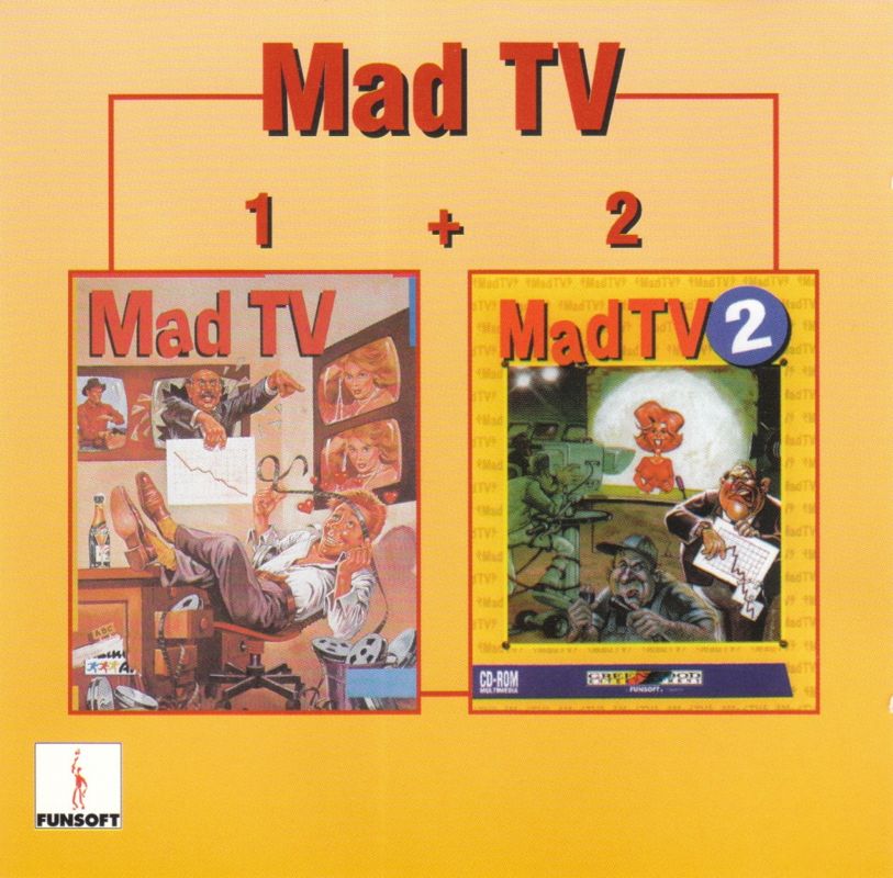 Other for Mad TV 1 + 2 (DOS): Jewel Case - Front