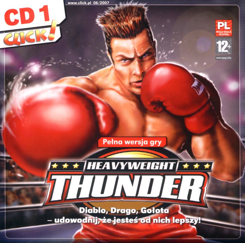 Front Cover for Heavyweight Thunder (Windows) (Click! magazine #6/2007 covermount)