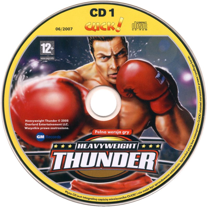 Media for Heavyweight Thunder (Windows) (Click! magazine #6/2007 covermount)