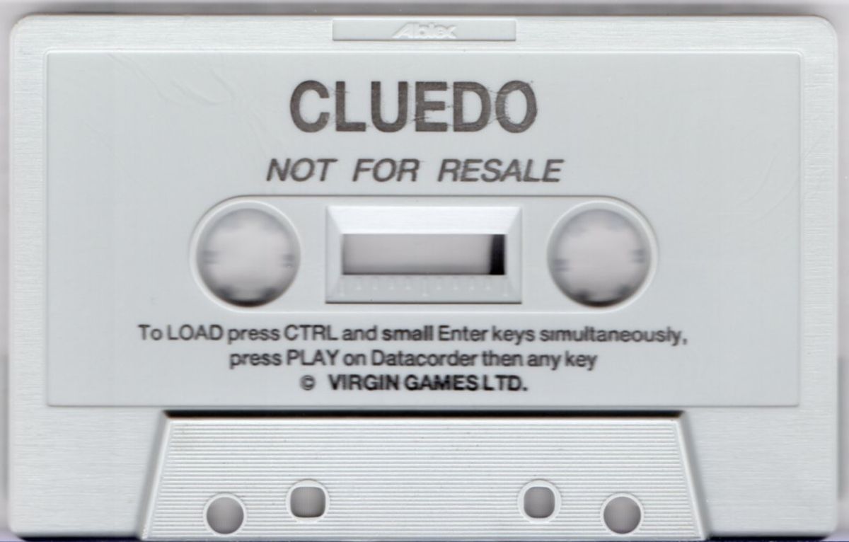 Media for Cluedo (Amstrad CPC)