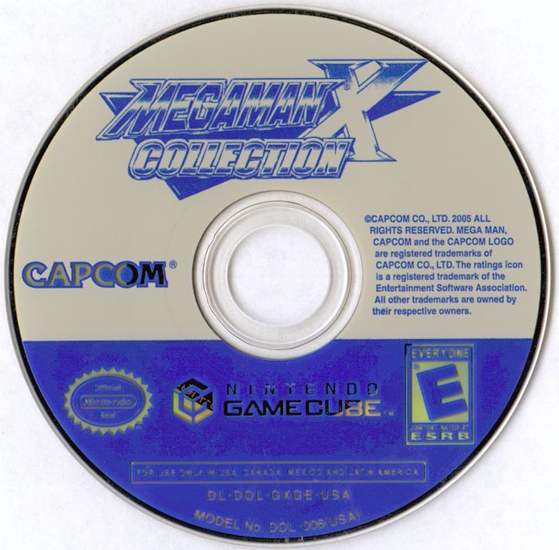 Media for Mega Man X Collection (GameCube)