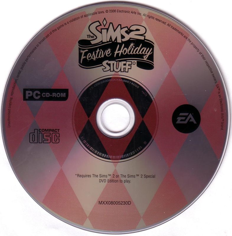 Media for The Sims 2: Holiday Edition (Windows): Christmas Expansion Pack Disc