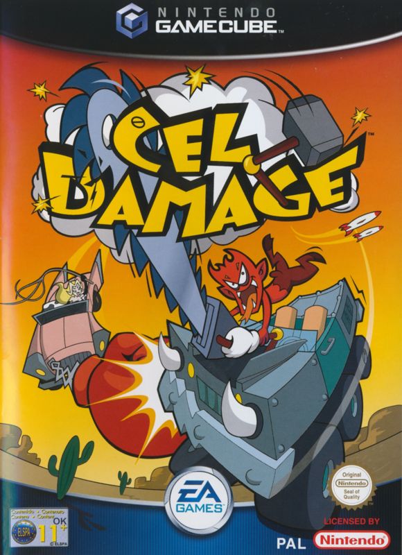 Front Cover for Cel Damage (GameCube)