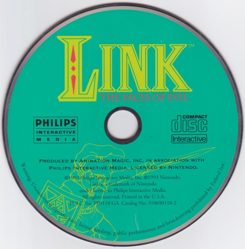 Media for Link: The Faces of Evil (CD-i)