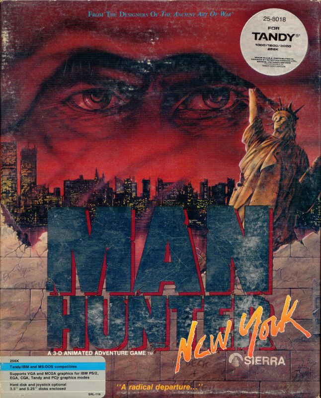 Front Cover for Manhunter: New York (DOS)