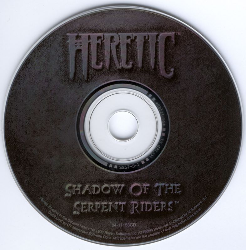 Media for Heretic: Shadow of the Serpent Riders (DOS)