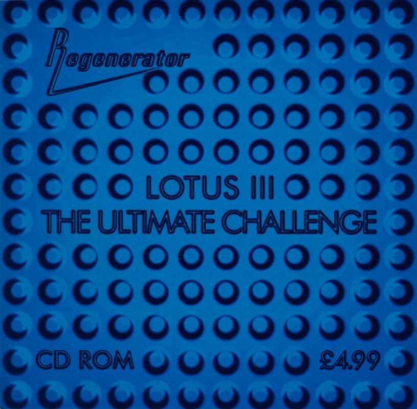 Front Cover for Lotus: The Ultimate Challenge (DOS) (UK Hitsquad / Regenerator release)