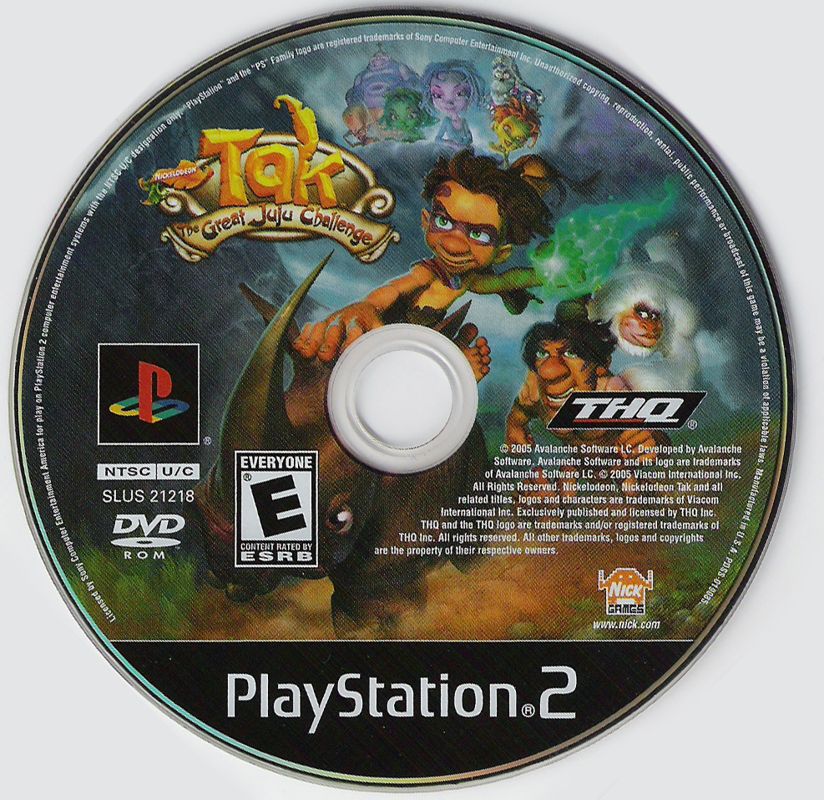 Media for Tak: The Great Juju Challenge (PlayStation 2)