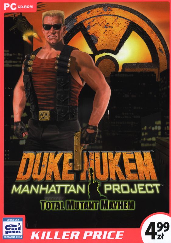 Front Cover for Duke Nukem: Manhattan Project (Windows) (Killer Price release)